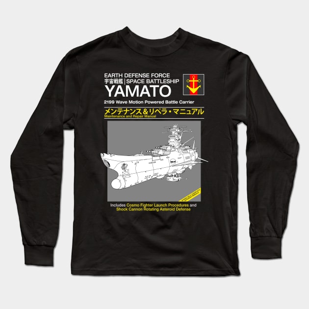 Yamato Service and Repair Long Sleeve T-Shirt by crocktees